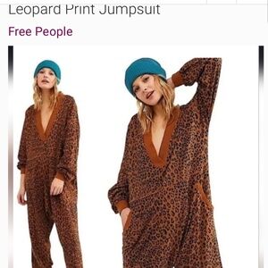 Intimately Free People Leopard Onesie